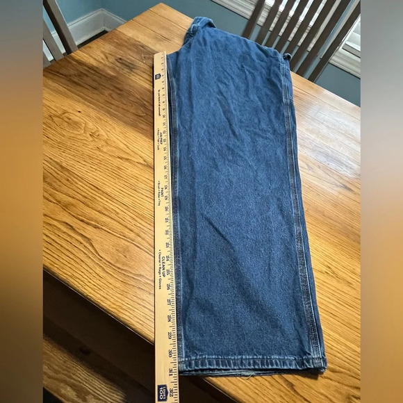 Carhartt Men's Loose Original Fit Denim Jeans Size 46x32 - Picture 7 of 8